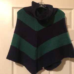 Striped Poncho